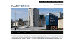 Desktop Screenshot of braunengineers.com